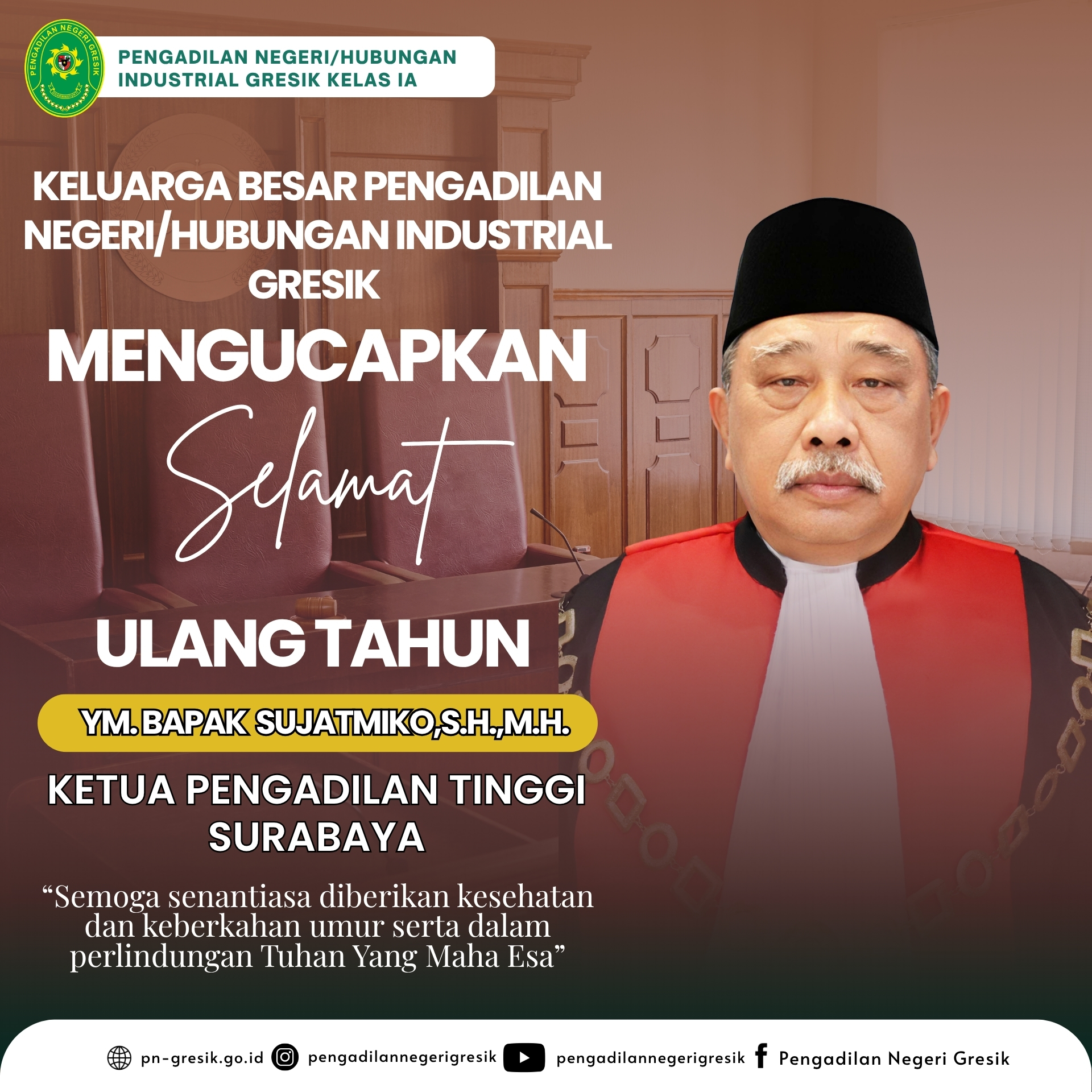 Ucapan Selamat Ulang Tahun KPT